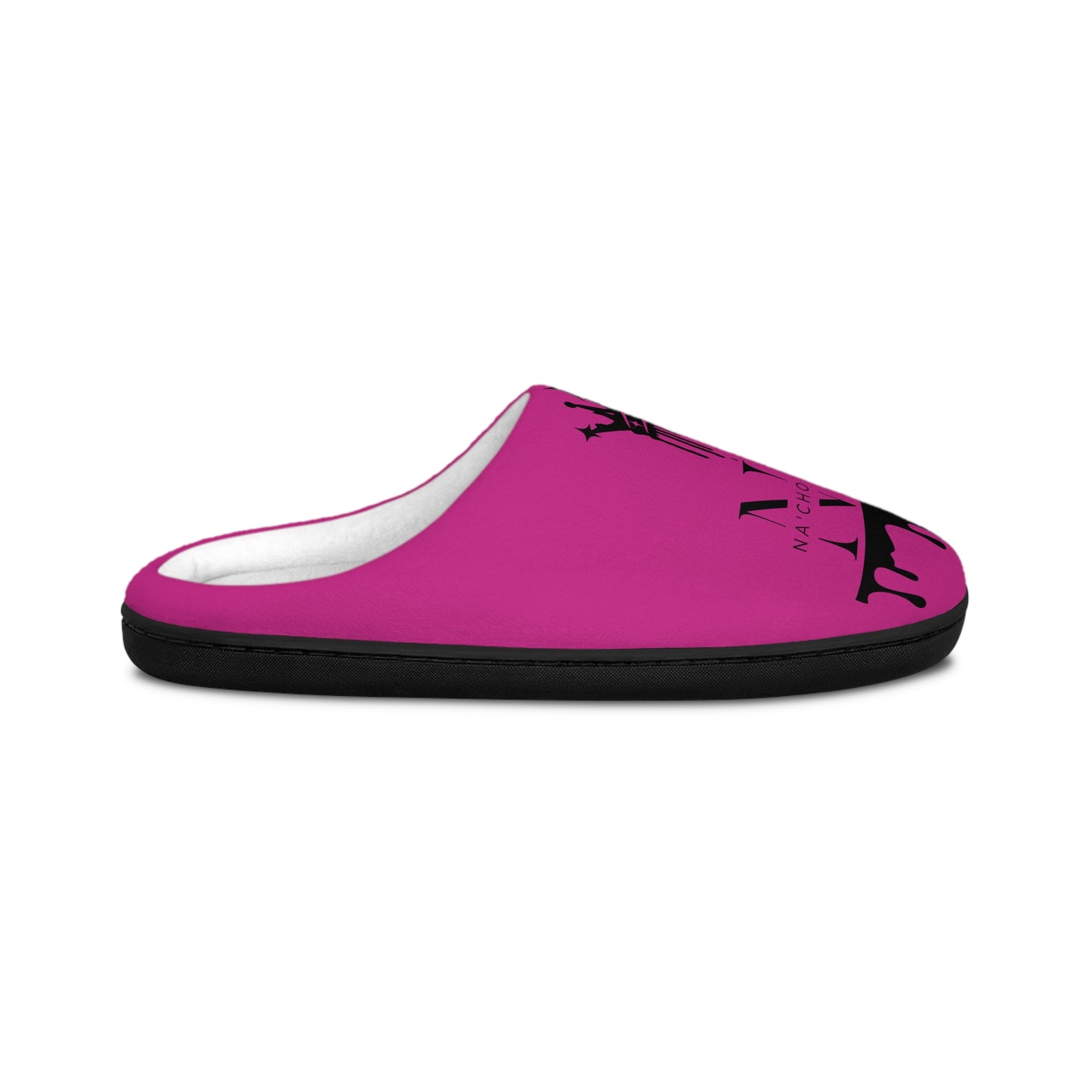 Pink and Black Na'cho Average Brand Loafers
