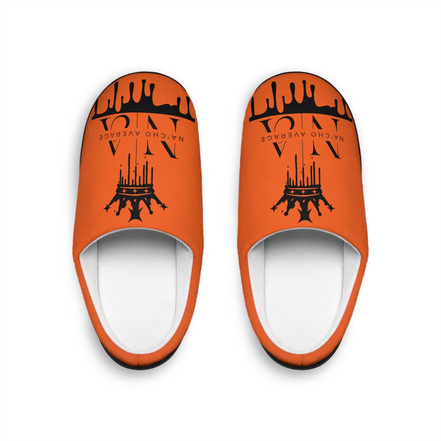 Orange and Black Na'cho Average Brand Loafers