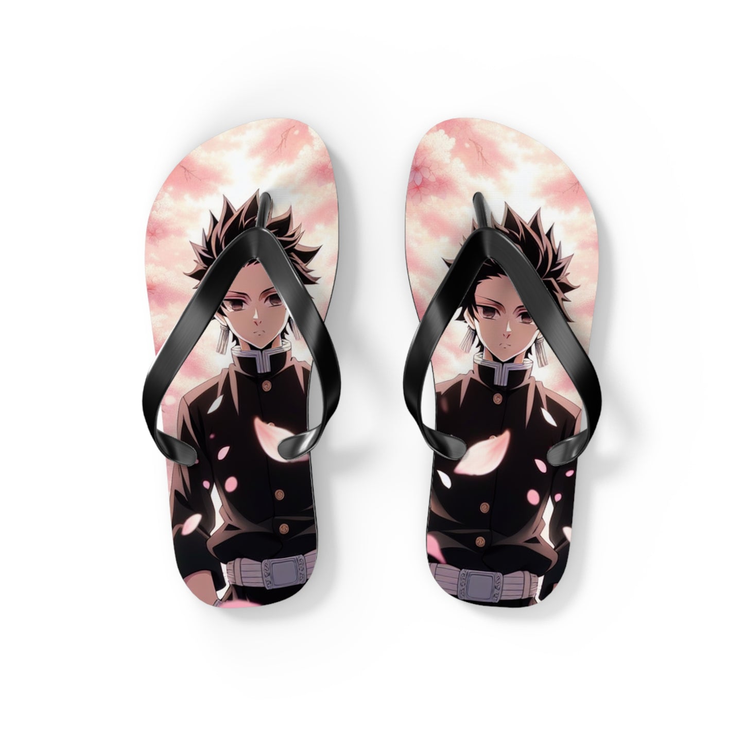 Na'cho Average Brand Anime Guy Flip Flops