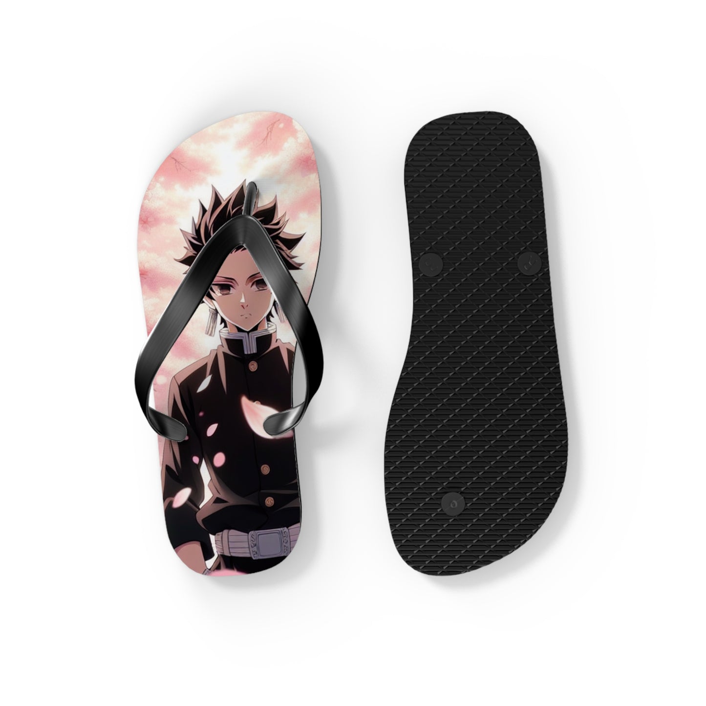 Na'cho Average Brand Anime Guy Flip Flops