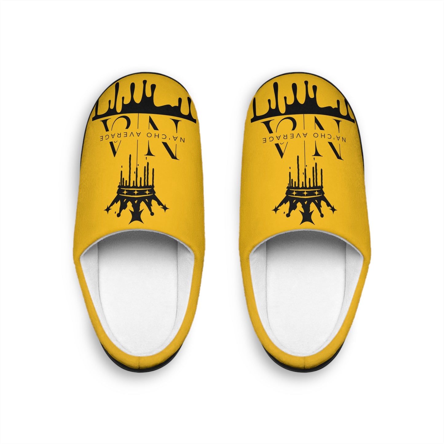 Yellow and Black Na'cho Average Brand Loafers