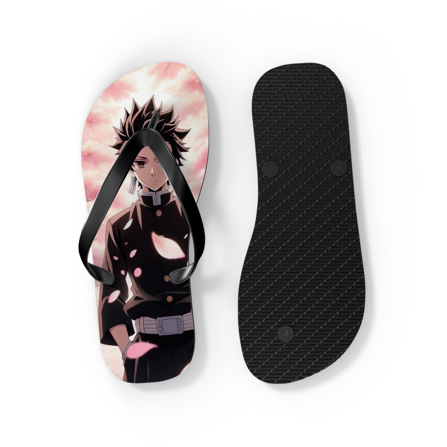Na'cho Average Brand Anime Guy Flip Flops