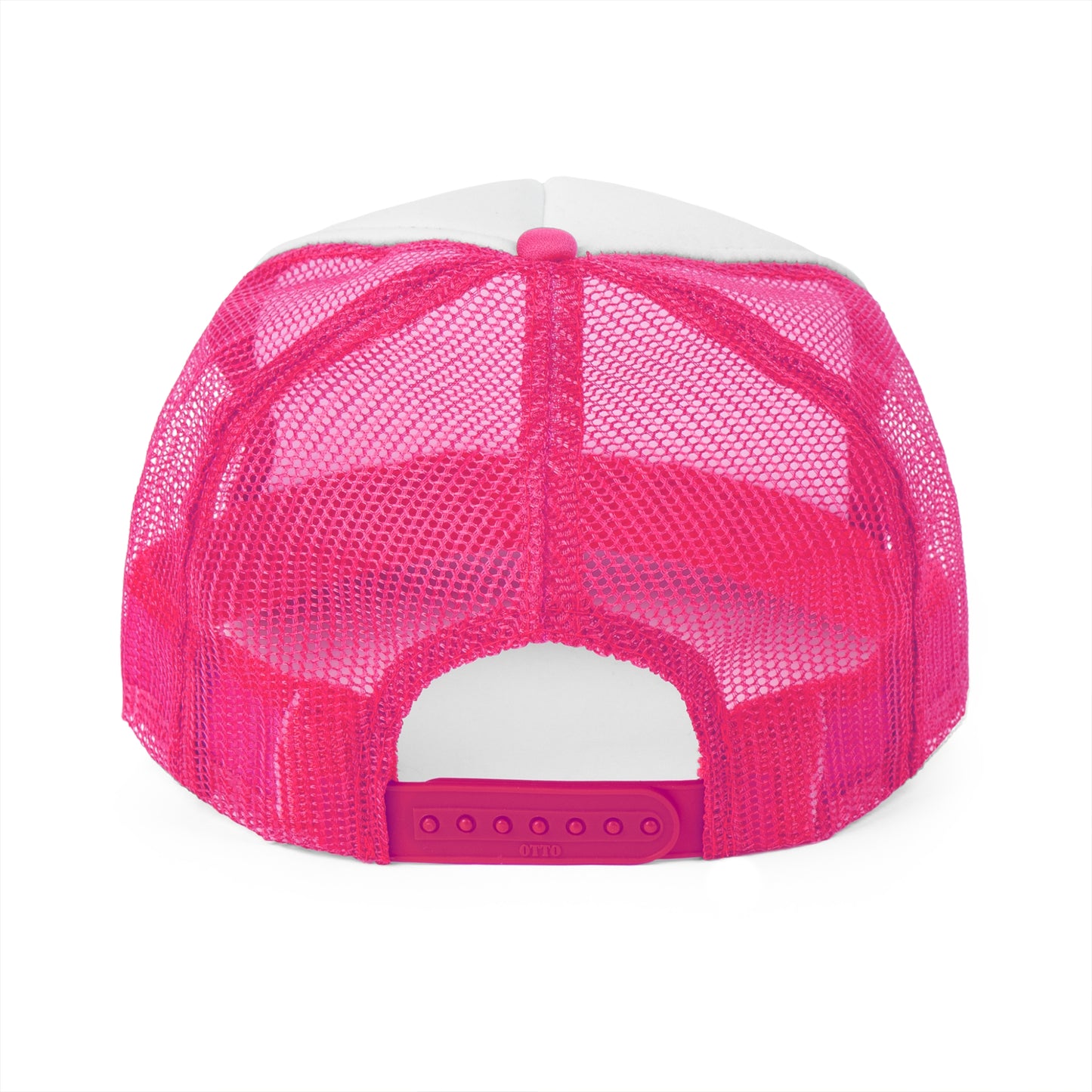 Stylish Na'cho Average Brand Trucker Cap with Dripping Crown Design