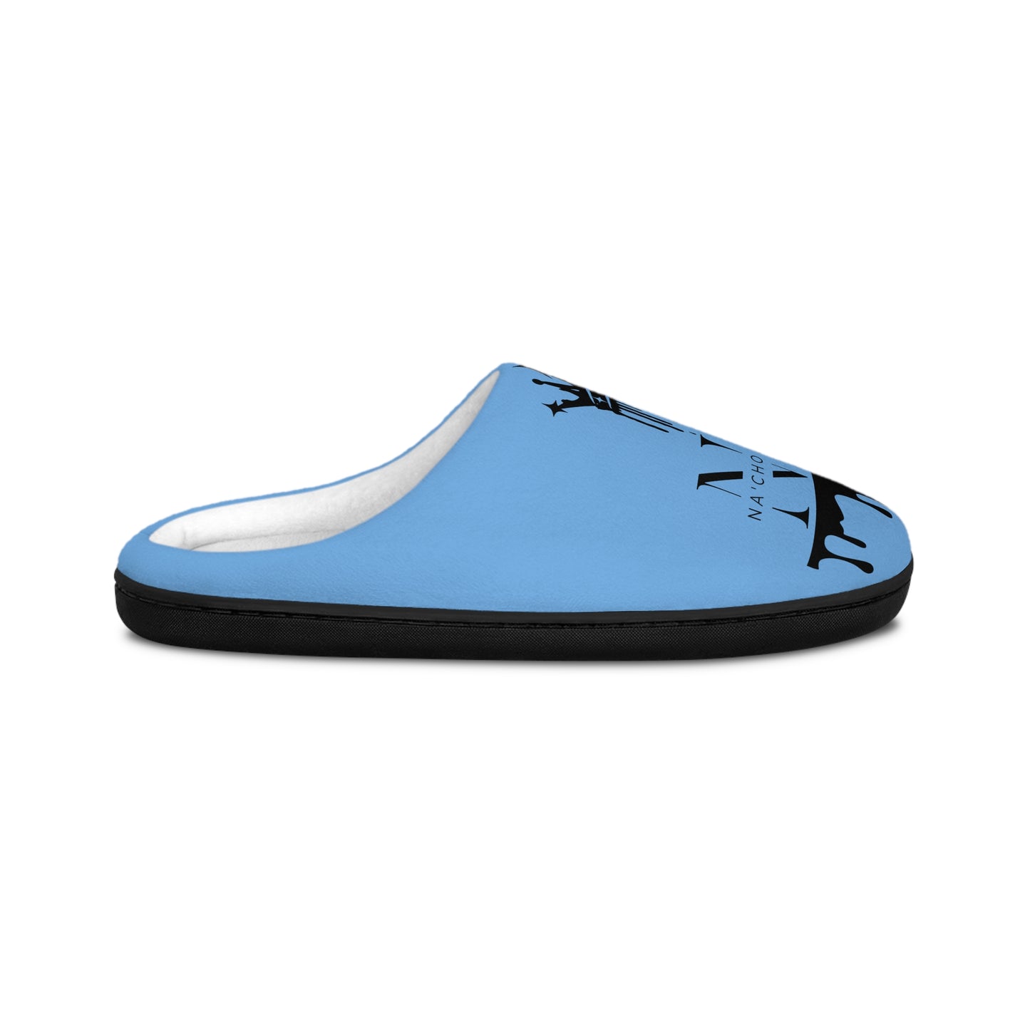 Light Blue and Black Na'cho Average Brand Loafers