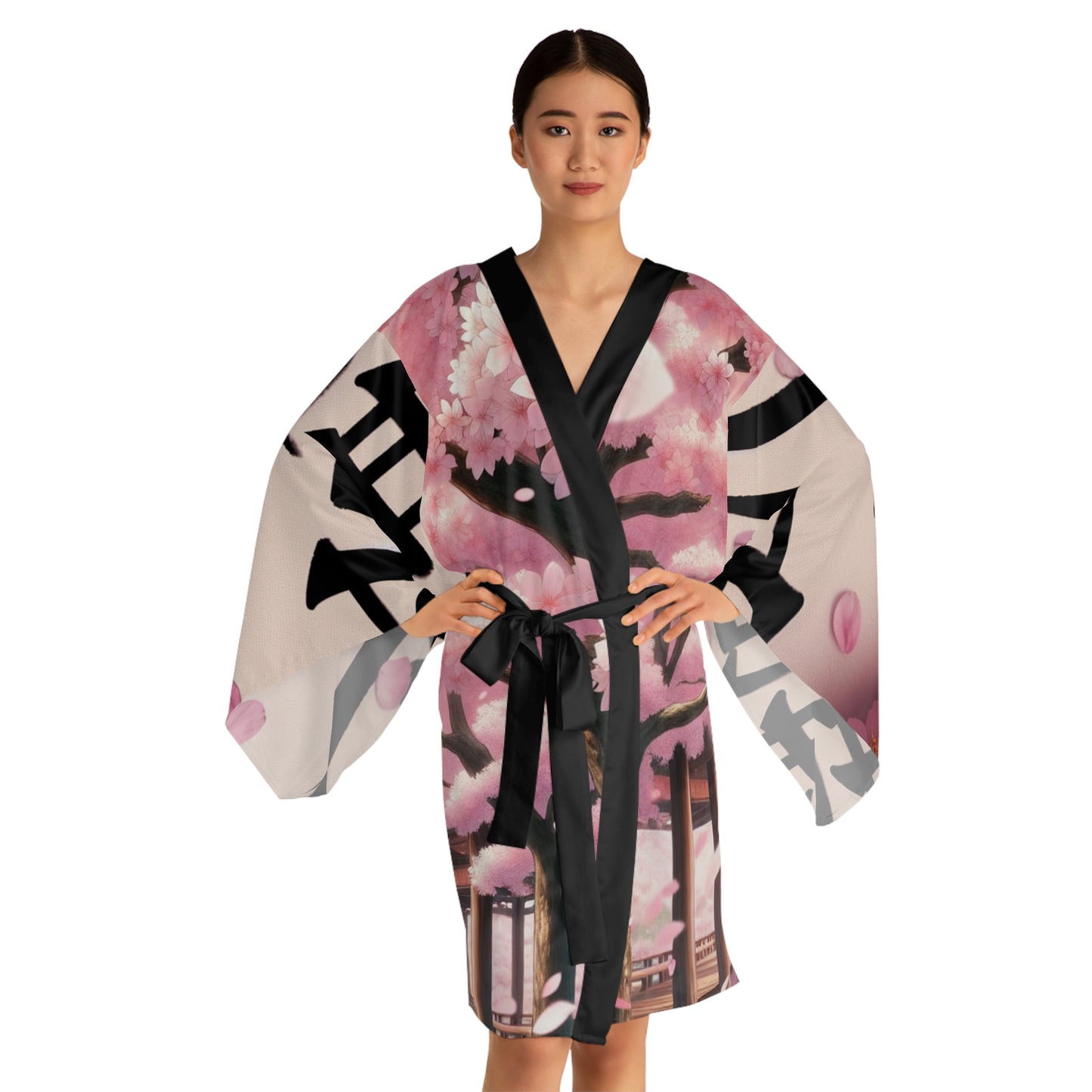 Elegant Long Sleeve Anime Guy Na'cho Average Brand Kimono Robe