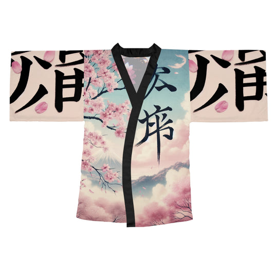 Elegant Long Sleeve Anime Girl Na'cho Average Brand Kimono Robe