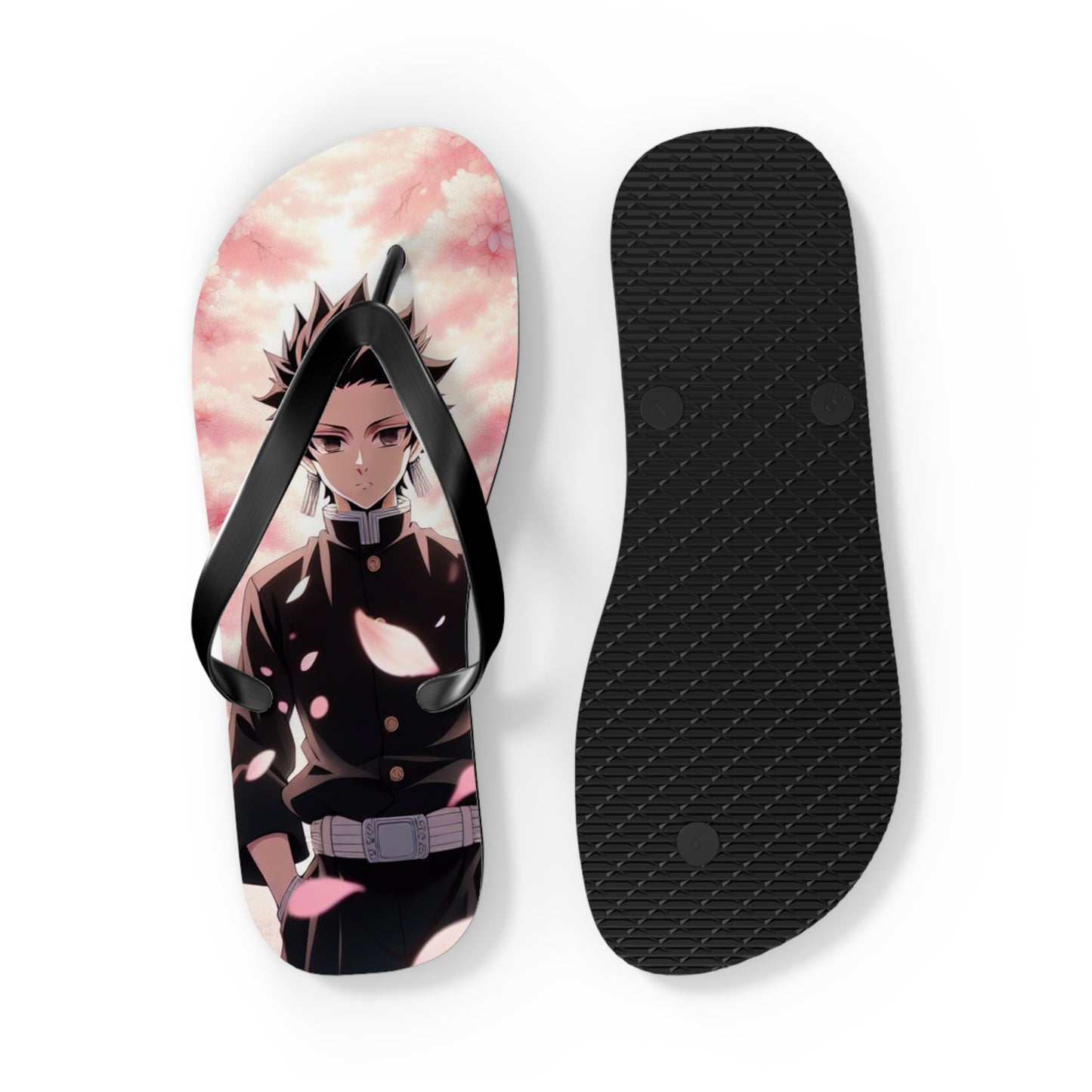 Na'cho Average Brand Anime Guy Flip Flops