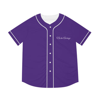 Purple Na'cho Average Brand Baseball Jersey