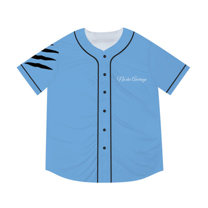 Light Blue Na'cho Average Brand Baseball Jersey