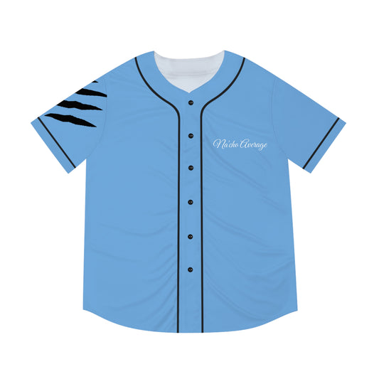 Light Blue Na'cho Average Brand Baseball Jersey