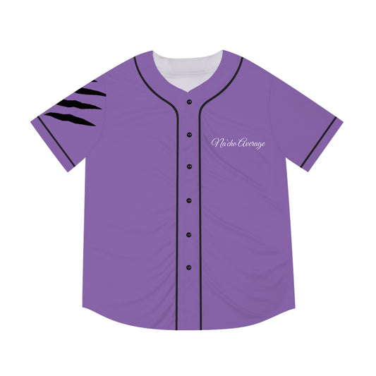 Light Purple Na'cho Average Brand Baseball Jersey