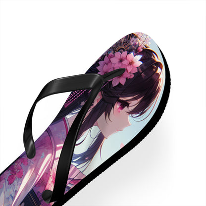 Na'cho Average Brand Anime Girl Flip Flops