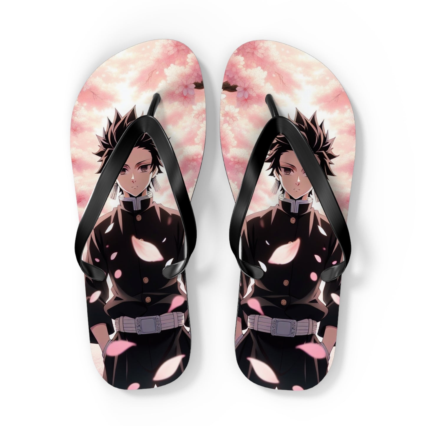 Na'cho Average Brand Anime Guy Flip Flops