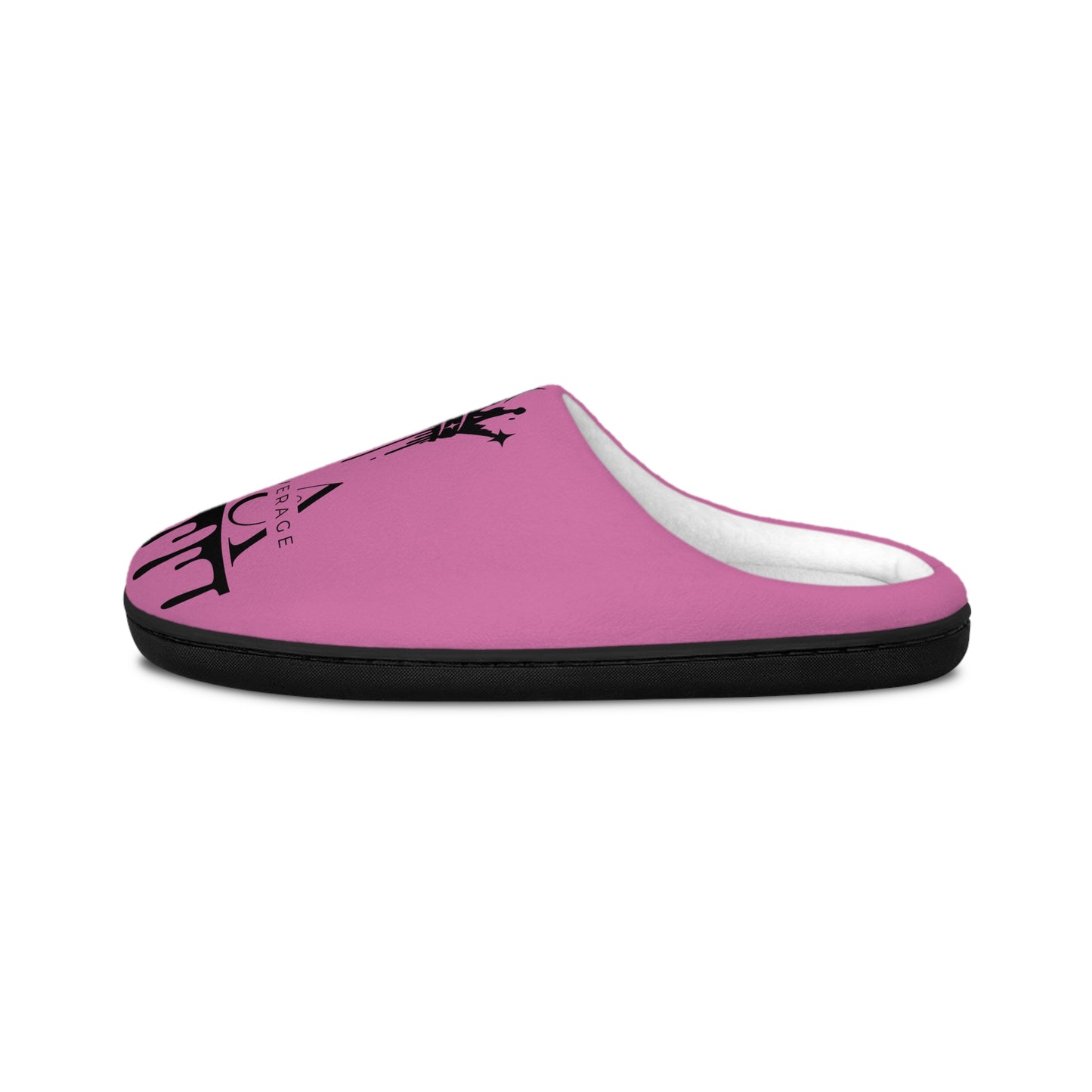 Light Pink and Black Na'cho Average Brand Loafers