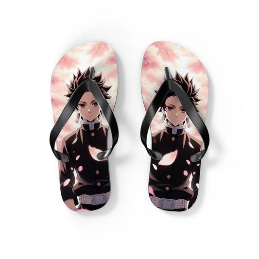 Na'cho Average Brand Anime Guy Flip Flops