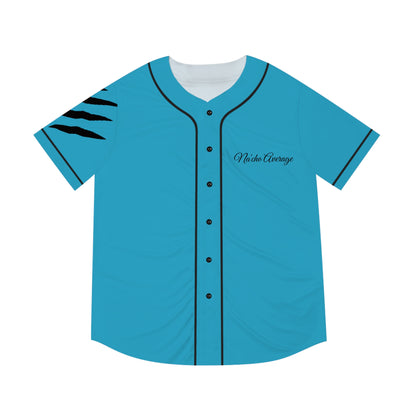 Turquoise Na'cho Average Brand Baseball Jersey