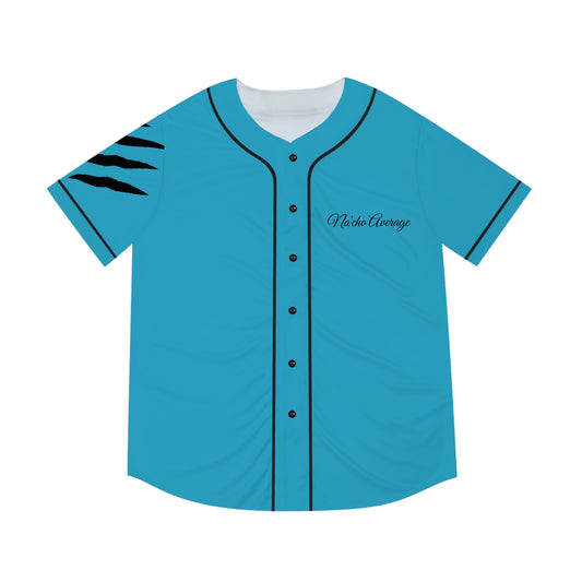 Turquoise Na'cho Average Brand Baseball Jersey