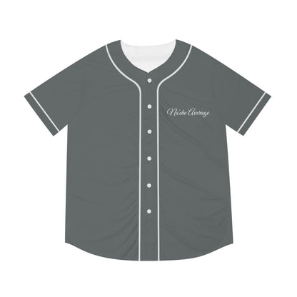 Grey Na'cho Average Brand Baseball Jersey