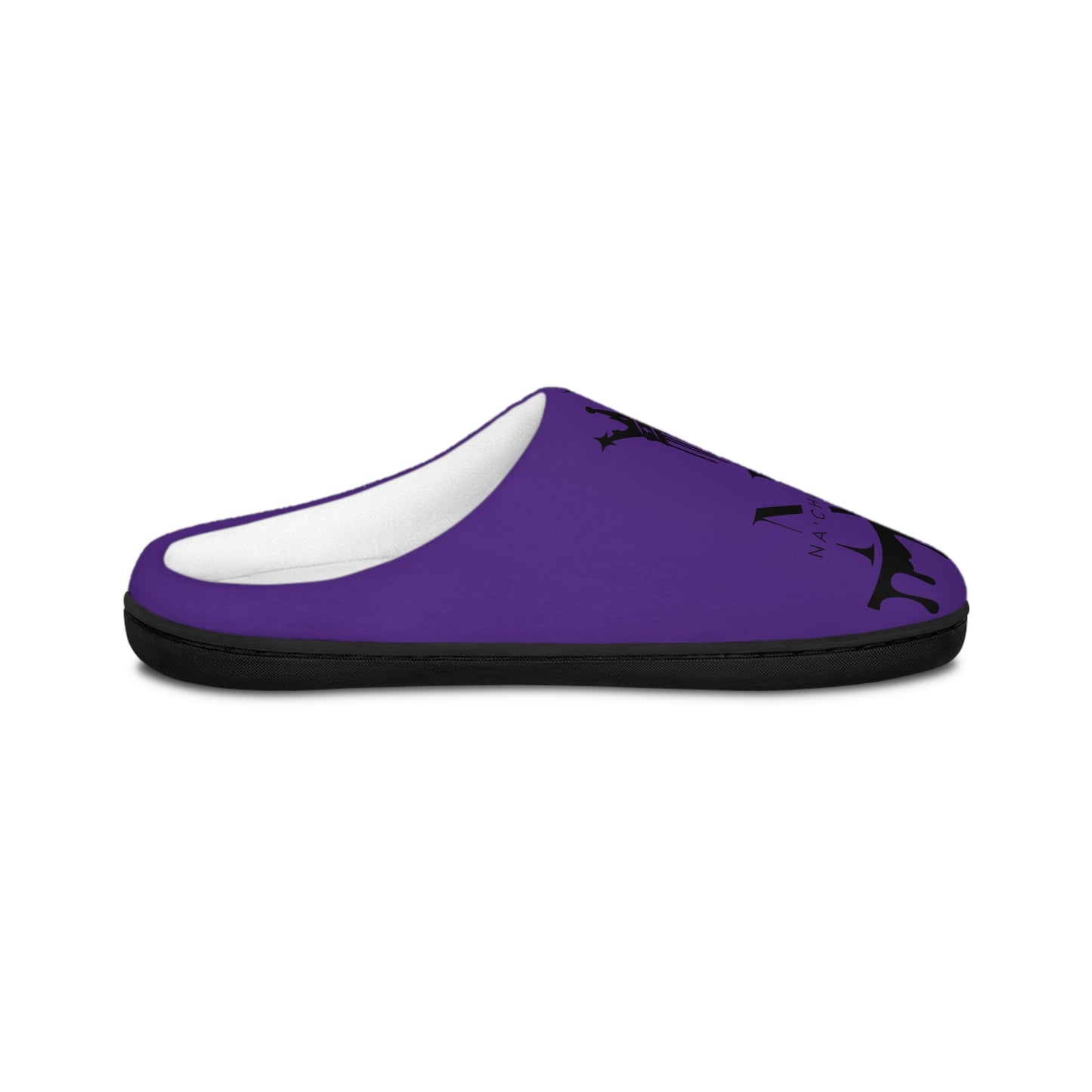 Purple and Black Na'cho Average Brand Loafers