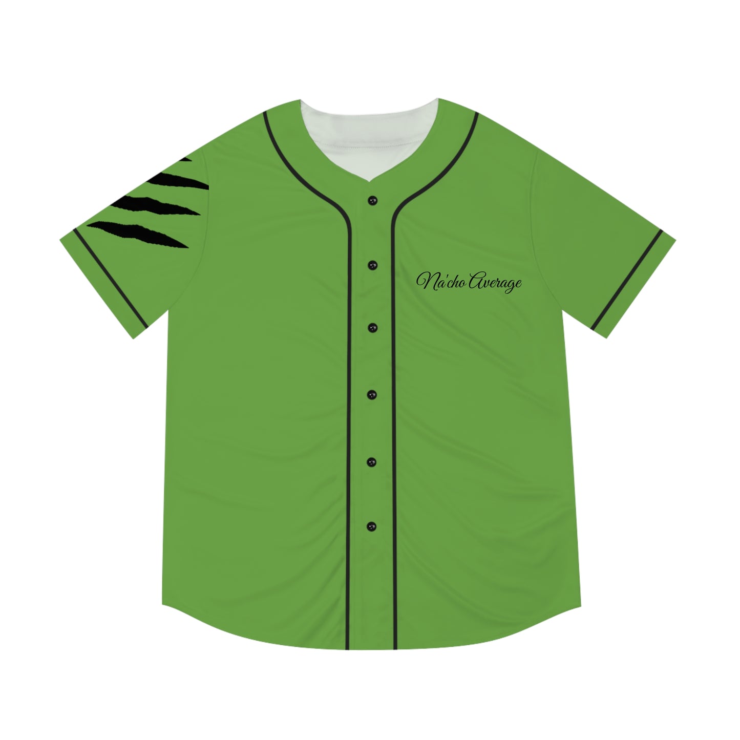Light green Na'cho Average Brand Baseball Jersey
