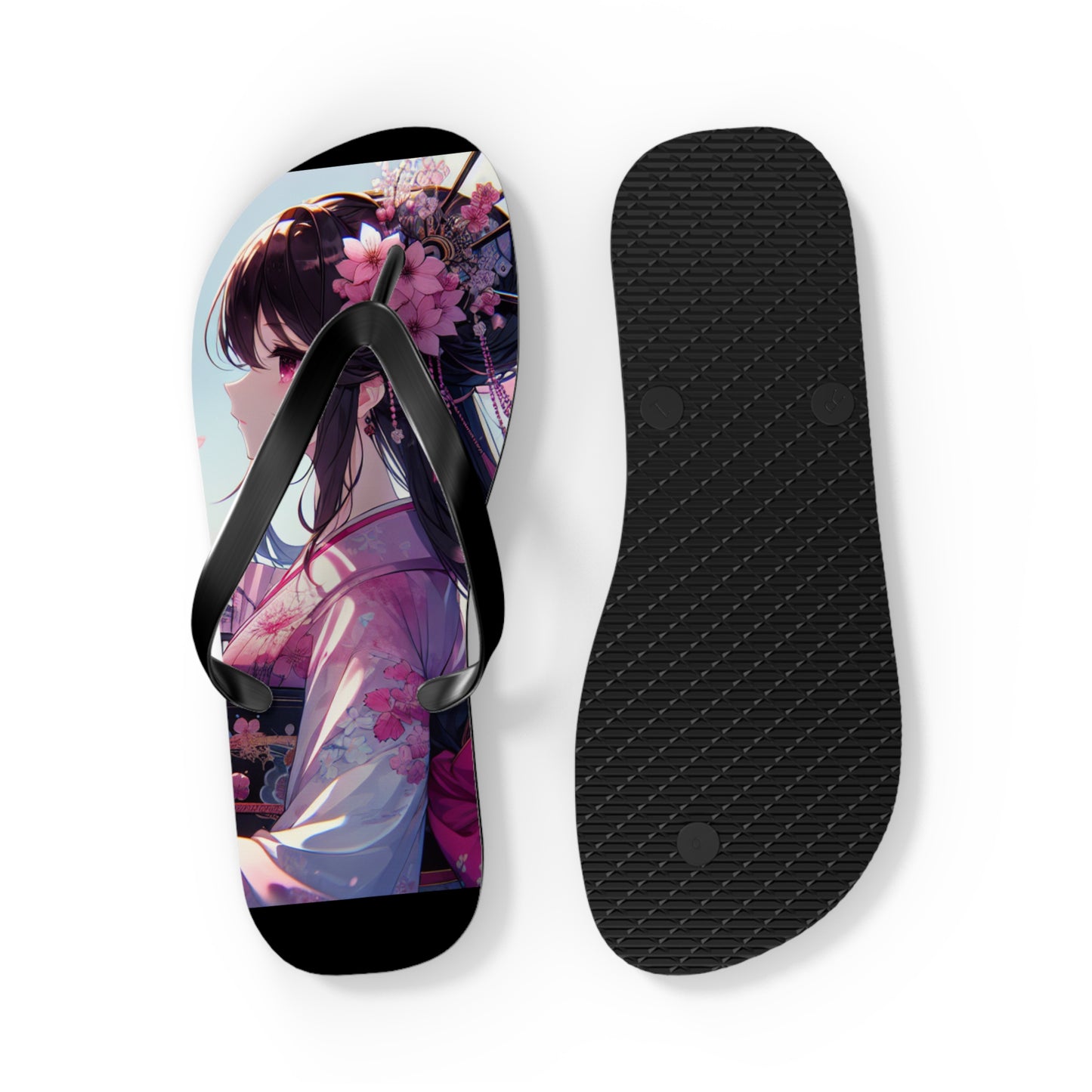 Na'cho Average Brand Anime Girl Flip Flops