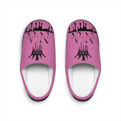 Light Pink and Black Na'cho Average Brand Loafers