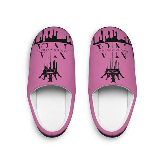 Light Pink and Black Na'cho Average Brand Loafers