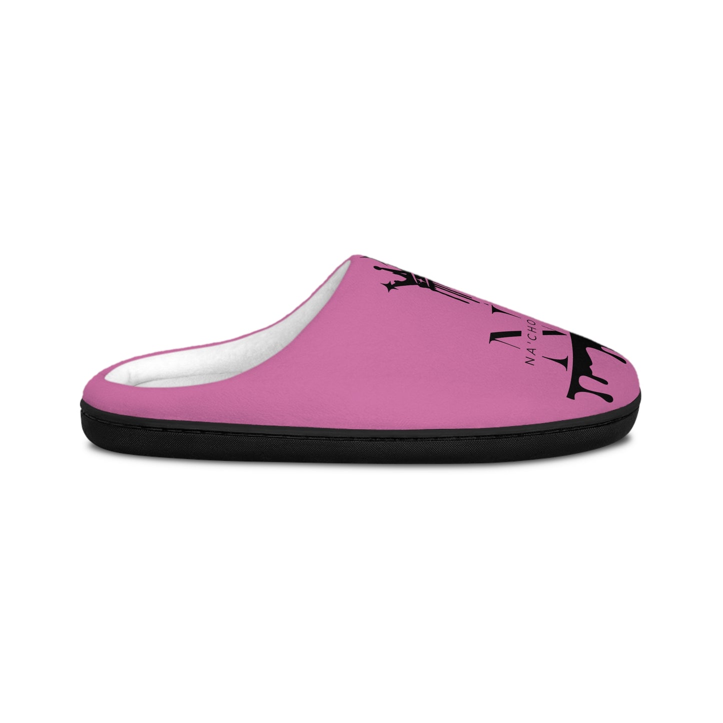 Light Pink and Black Na'cho Average Brand Loafers