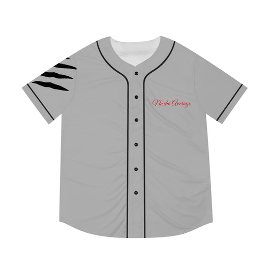 light Grey Na'cho Average Brand Baseball Jersey