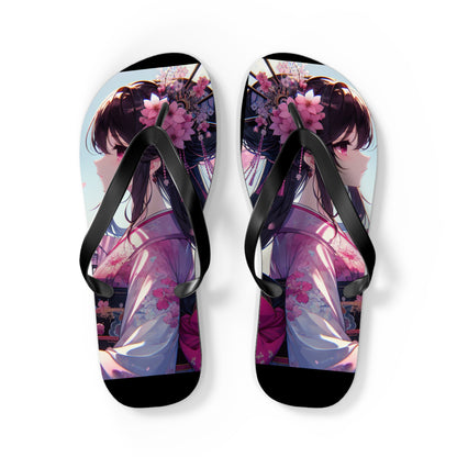 Na'cho Average Brand Anime Girl Flip Flops