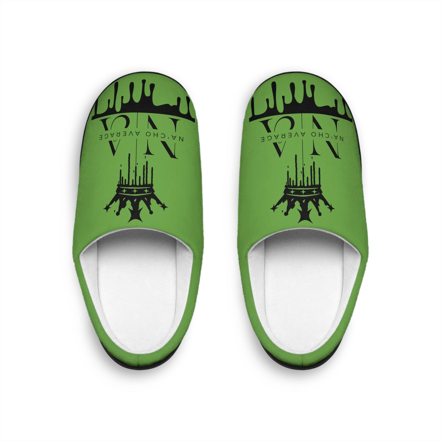 Light Green and Black Na'cho Average Brand Loafers