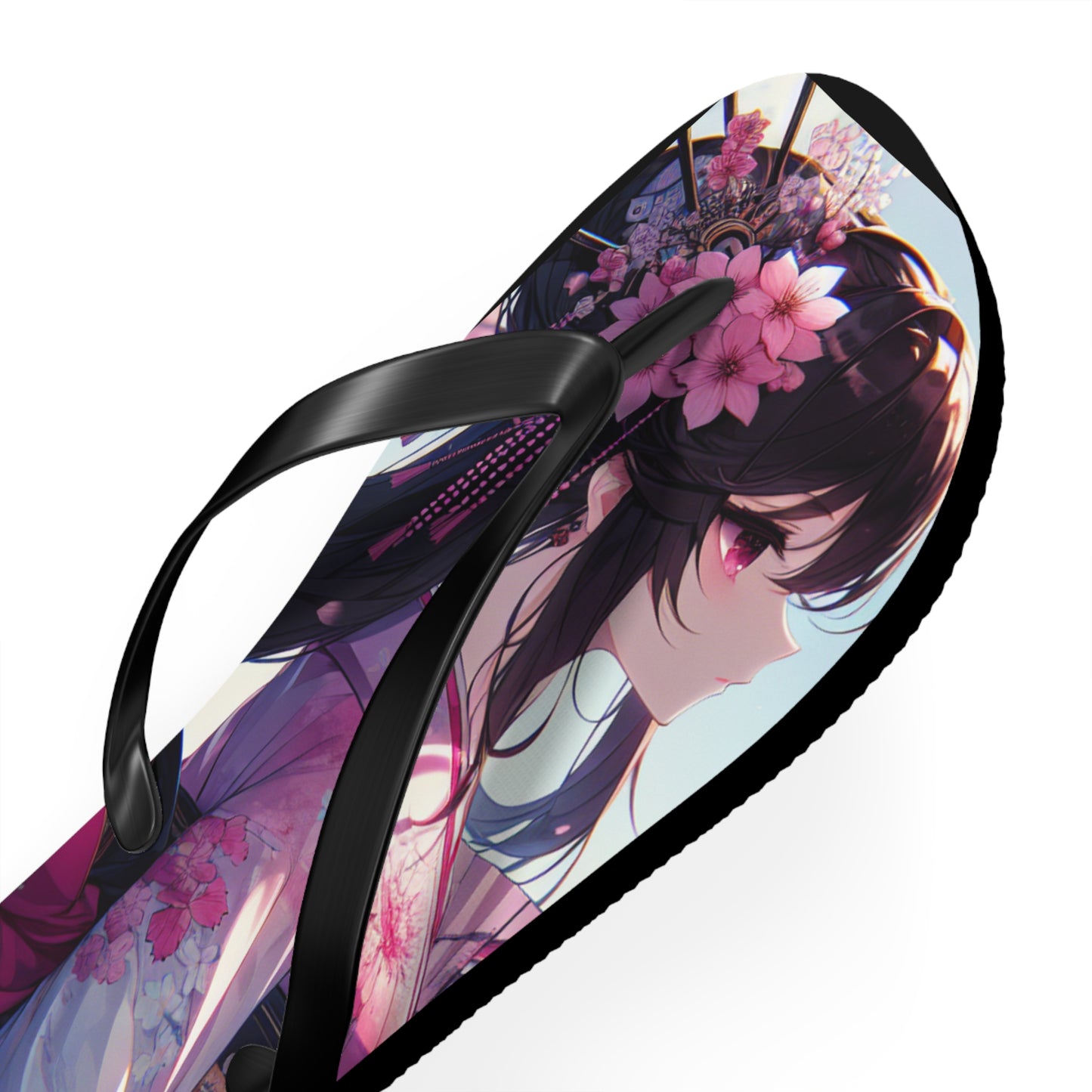 Na'cho Average Brand Anime Girl Flip Flops