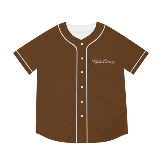 Brown Na'cho Average Brand Baseball Jersey