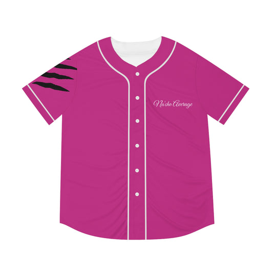 Pink Na'cho Average Brand Baseball Jersey