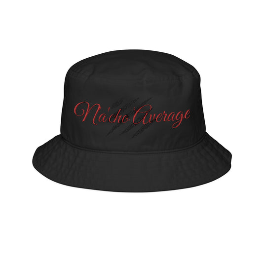Na'cho Average Brand Embroidered Bucket Hat