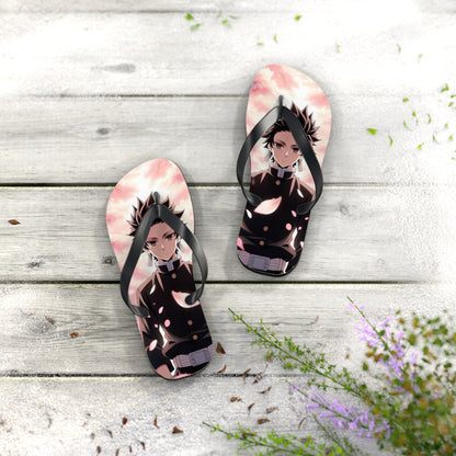Na'cho Average Brand Anime Guy Flip Flops