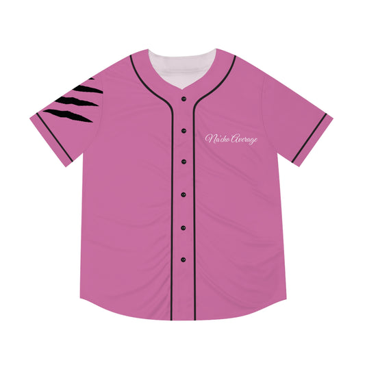 Light Pink Na'cho Average Brand Baseball Jersey