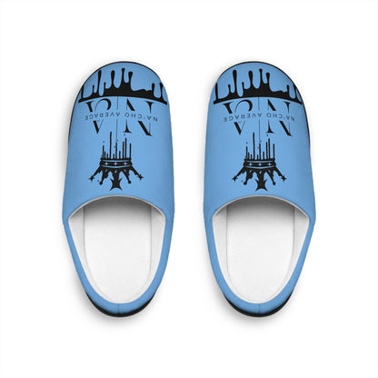 Light Blue and Black Na'cho Average Brand Loafers