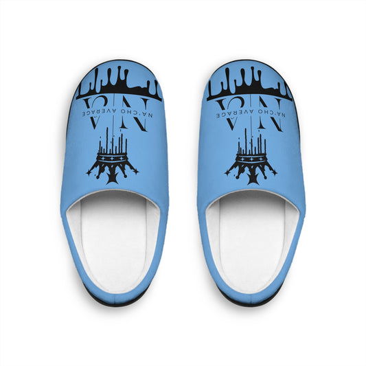 Light Blue and Black Na'cho Average Brand Loafers