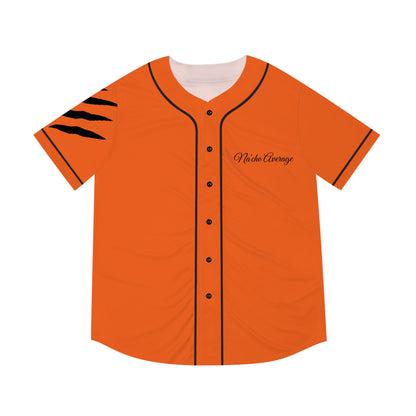 Orange Na'cho Average Brand Baseball Jersey