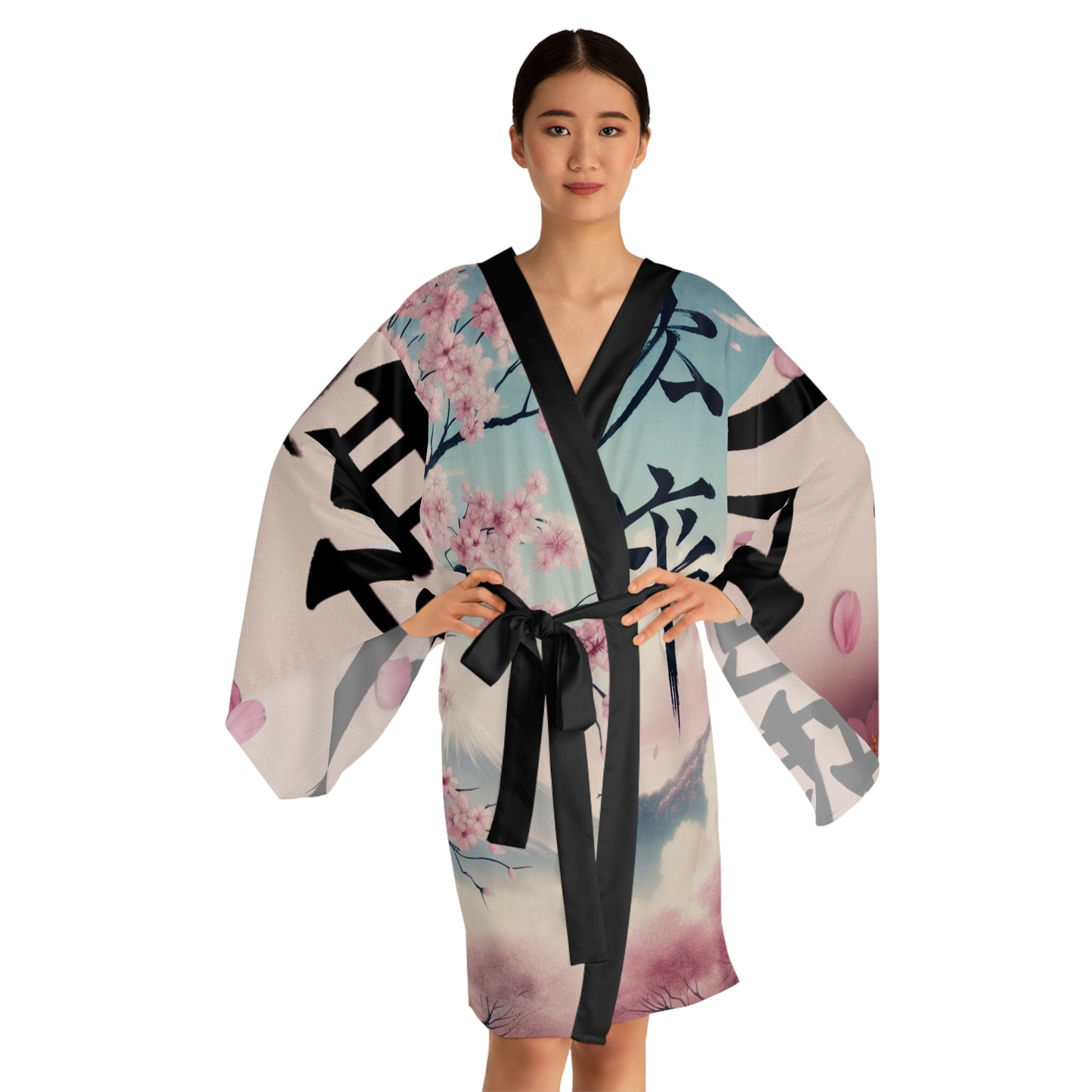 Elegant Long Sleeve Anime Girl Na'cho Average Brand Kimono Robe