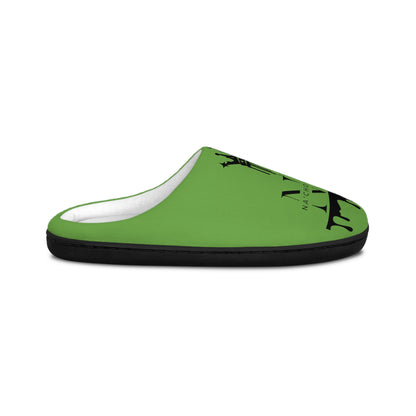 Light Green and Black Na'cho Average Brand Loafers