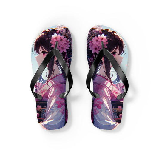 Na'cho Average Brand Anime Girl Flip Flops