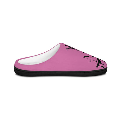 Light Pink and Black Na'cho Average Brand Loafers