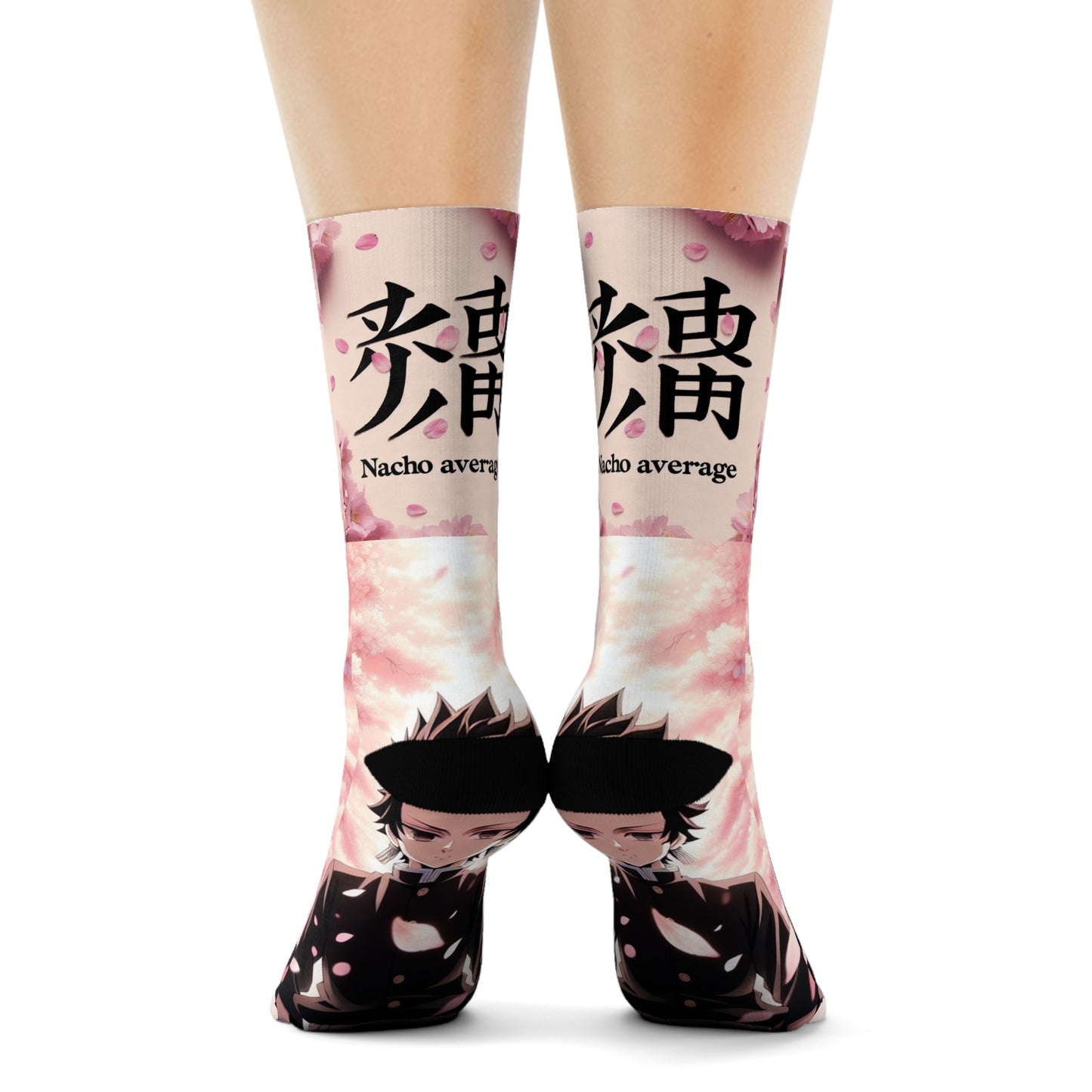 Na'cho Average Brand Anime Guy Crew Socks