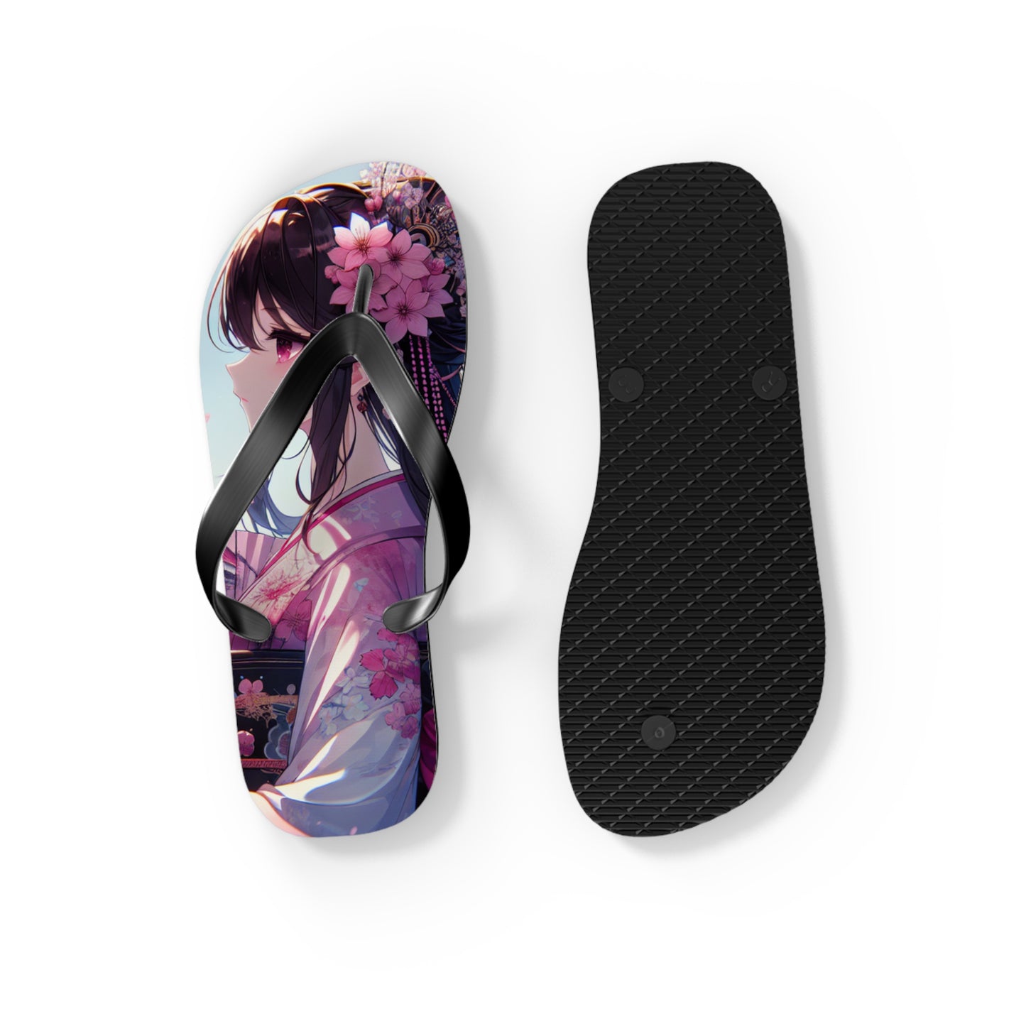 Na'cho Average Brand Anime Girl Flip Flops