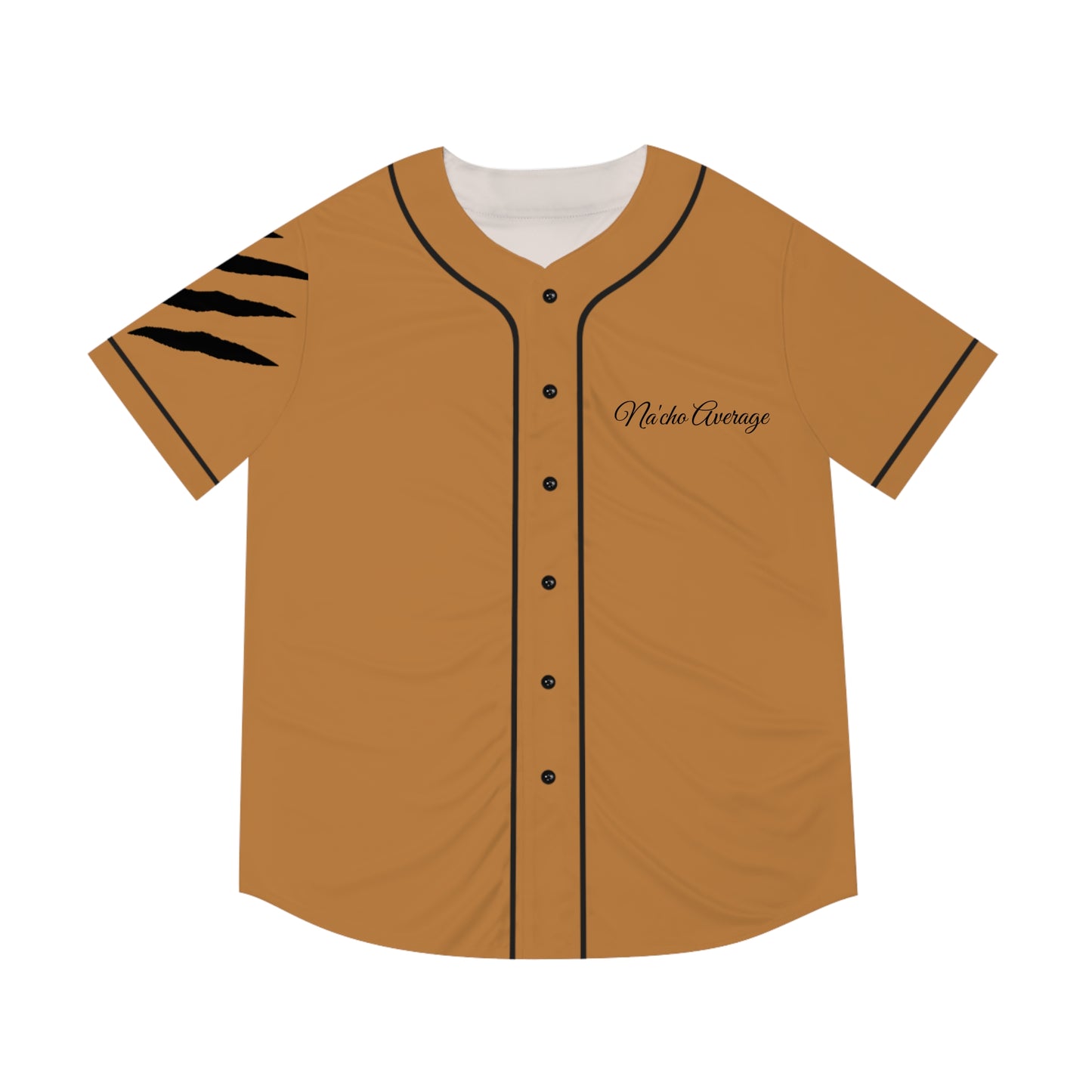 Light Brown Na'cho Average Brand Baseball Jersey